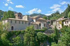 Saint-Guilhem le D&eacute;sert, H&eacute;rault, France