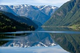 Fjord d'Hardanger, Norv&egrave;ge