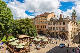 Centre historique de Lviv, Lviv, Ukraine