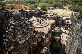 Grottes d'Ellora, Inde