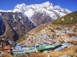 Namche Bazar, parc national Sagarmatha, Népal