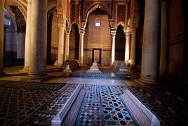 Tombeaux saadiens, Marrakech, Maroc