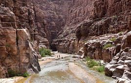 Wadi Mujib, Jordanie