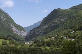 Vall&eacute;e d'Aspe, Pyr&eacute;n&eacute;es-Atlantiques, France