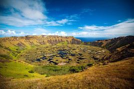 Volcans de l'&icirc;le de P&acirc;ques, Ile de P&acirc;ques