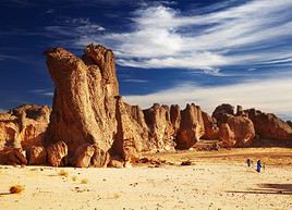 Massif du Tassili n'Ajjer, Alg&eacute;rie