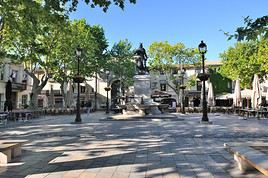 Centre-ville d'Aigues-Mortes, Aigues-Mortes, Gard, France