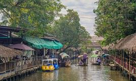 Khlong Lat Mayom Floating Market, Bangkok, Tha&iuml;lande