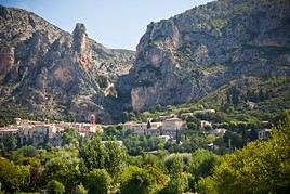 Moustiers Sainte-Marie, Alpes de Haute-Provence, France