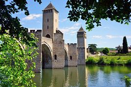 Pont Valentr&eacute;, Cahors, Lot, France