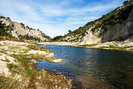 Gorges du Gardon, Gard, France