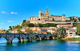 Pont vieux, Béziers, Hérault, France