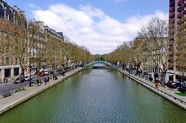 Canal Saint-Martin, Paris, France