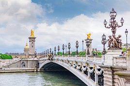 Pont Alexandre III, Paris, France