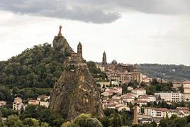 &Eacute;glise Saint-Michel d'Aiguilhe, Haute-Loire, France