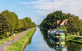 Canal du Rhône au Rhin, Doubs, France