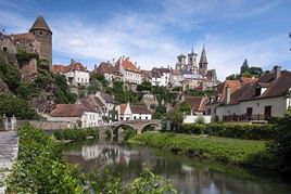 Semur-en-Auxois, C&ocirc;te d'Or, France