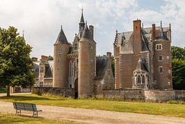 Ch&acirc;teau du Moulin, Loir-et-Cher, France