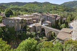 Jaujac, Ardèche, France