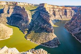 Canyon de Bighorn, Montana, États-Unis