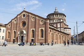 &Eacute;glise Santa Maria delle Grazie, Milan, Italie