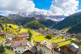 Vall&eacute;e de Val Gardena, Italie
