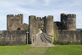 Ch&acirc;teau de Caerphilly, Grande Bretagne