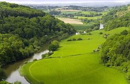 Vall&eacute;e de la Wye, Grande Bretagne