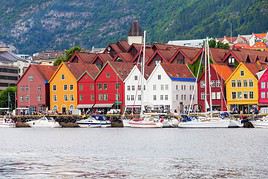 Quartier de Bryggen, Bergen, Norv&egrave;ge