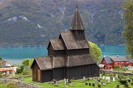 Eglise en bois d'Urnes, Norv&egrave;ge