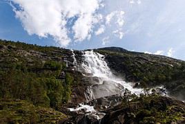Cascade de Langfossen, Norv&egrave;ge