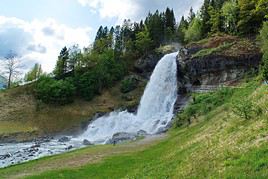 Cascade de Steinsdalsfossen, Norv&egrave;ge