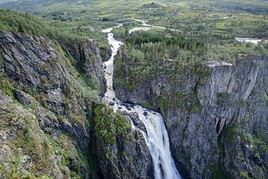 Cascade de Voringfossen, Norv&egrave;ge