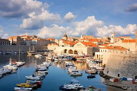 Vieux port, Dubrovnik, Croatie