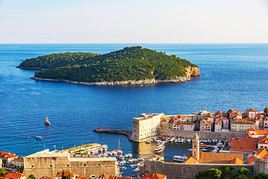 Lokrum, Dubrovnik, Croatie