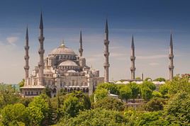 Mosqu&eacute;e Bleue, Istanbul, Turquie
