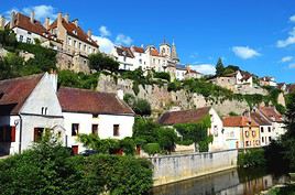 Flavigny-sur-Ozerain, C&ocirc;te d'Or, France