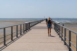 Jet&eacute;e d'Andernos, Andernos, Gironde, France