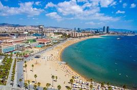 La Barceloneta, Barcelone, Espagne