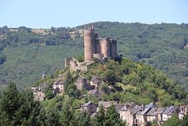 Forteresse royale de Najac, Najac, Aveyron, France