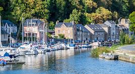 Port de Dinan, Dinan, C&ocirc;tes d'Armor, France
