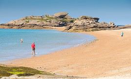 Plages de Tr&eacute;gastel, Tr&eacute;gastel, C&ocirc;tes d'Armor, France