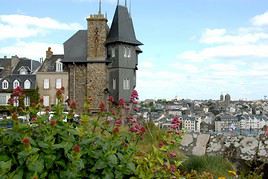 Haute-Ville, Granville, Manche, France