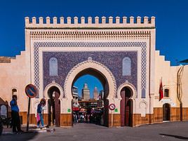 Bab Bou Jeloud, Fès, Maroc