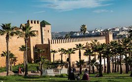 Kasbah des Oudaïa, Rabat, Maroc