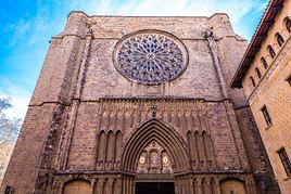 Basilique Santa Maria del Pi, Barcelone, Espagne