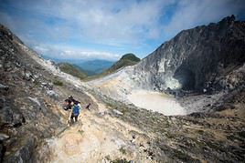 Mont Sibayak, Indon&eacute;sie