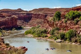 Rivière San Juan, Utah, États-Unis