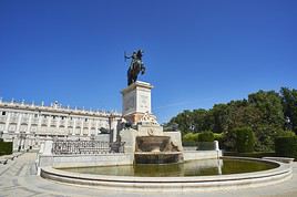 Plaza de Oriente, Madrid, Espagne