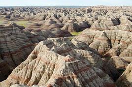 Parc national des Badlands, Dakota du Sud, États-Unis